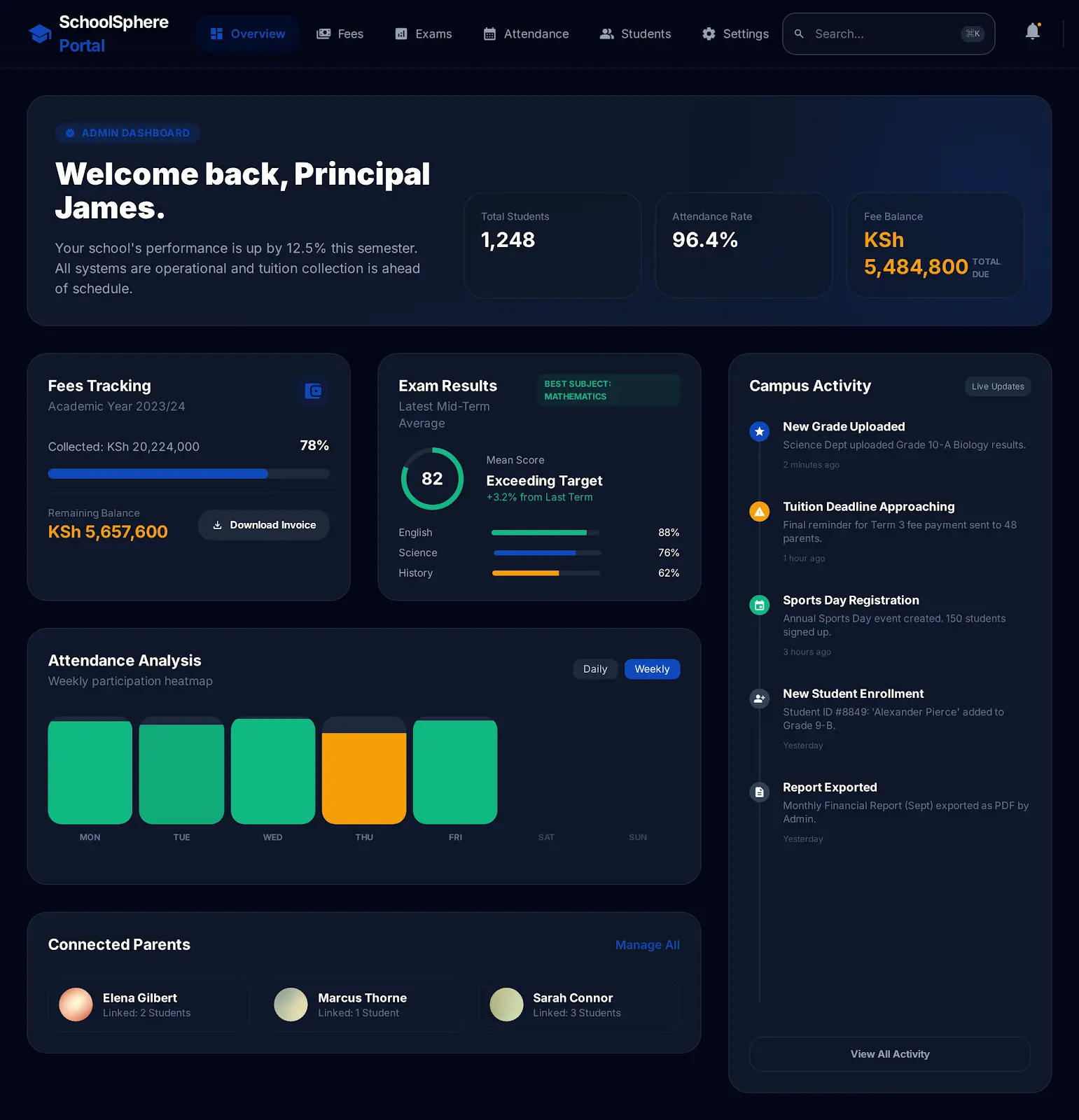 SchoolSphere screenshot placeholder